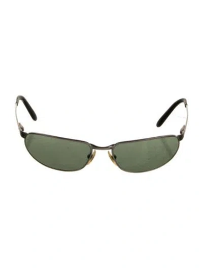 Pre-owned Ray Ban Flight Aviator Sunglasses In Gray