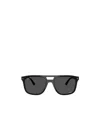 Ray Ban Ray-ban 58mm Polarized Square Sunglasses In Black