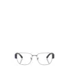 Ray Ban Frameless Flat Mirror In Gray