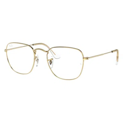 Ray Ban Frank Demo Square Unisex Eyeglasses Rx3857v 3086 54 In Red
