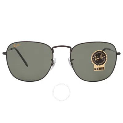 Ray Ban Frank Green Classic G-15 Square Unisex Sunglasses Rb3857 919931 54