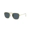 Ray Ban Frank Rb3857 9196r5 Sunglasses In Gold