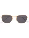 Ray Ban Frank Tinted Sunglasses In Gold