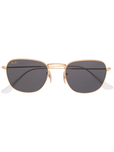 Ray Ban Frank Tinted Sunglasses In Gold