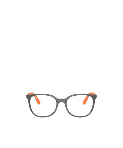 Ray Ban Full-frame Plain Mirror In Gray