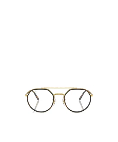 Ray Ban Full Frame Plain Mirror In Green