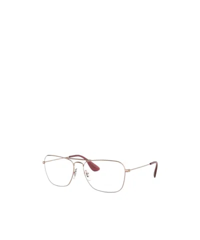 Ray Ban Full-frame Plain Mirror In White