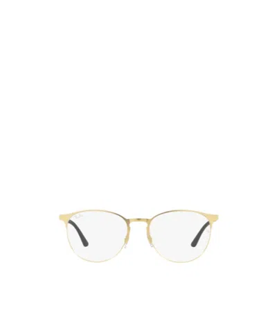 Ray Ban Full-frame Plain Mirror In Gold