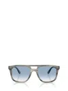 Ray Ban Ray-ban 55mm Square Sunglasses In Neutral