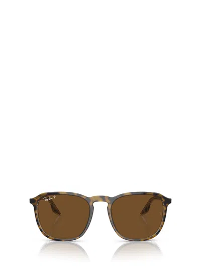 Ray Ban Full Frame Sunglasses In Brown
