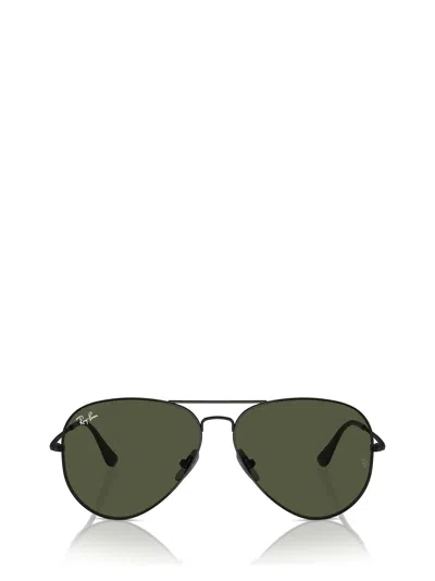 Ray Ban Full Frame Sunglasses In Green