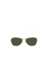 Ray Ban Full Frame Sunglasses In Green