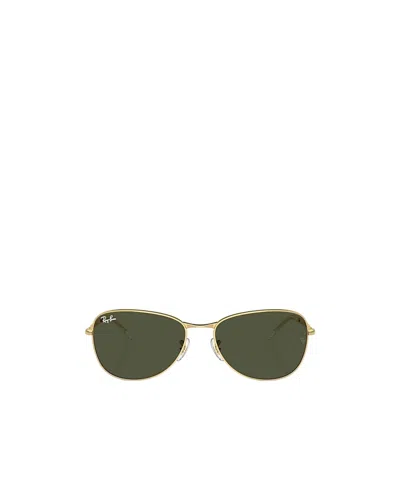 Ray Ban Full Frame Sunglasses In Green