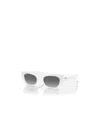 Ray Ban Full-frame Sunglasses In White