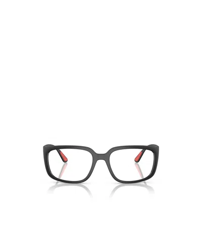 Ray Ban Geometric Flat Mirror In Black