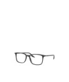 Ray Ban Geometric Flat Mirror In Black