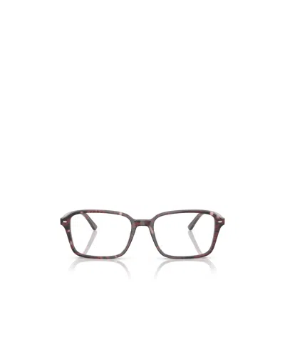 Ray Ban Geometric Flat Mirror In Black