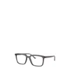 Ray Ban Geometric Flat Mirror In Black