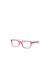Ray Ban Geometric Flat Mirror In Pink