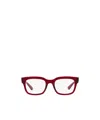 Ray Ban Chad 54mm Rectangular Optical Glasses In Red