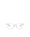 Ray Ban Geometric Flat Mirror In Metallic