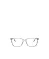 Ray Ban Ray-ban 55mm Square Optical Glasses In Transparent