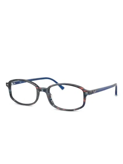 RAY BAN GEOMETRIC-FRAME GLASSES