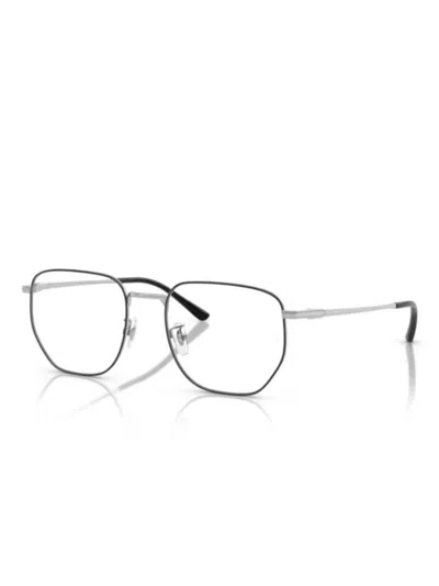Ray Ban Geometric-frame Glasses In Gray