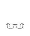 Ray Ban Geometric Frame Plain Mirror In Black