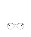 Ray Ban Geometric Frame Plain Mirror In Black