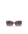 Ray Ban Rb4101 Jackie Ohh Rectangle-frame Acetate Sunglasses
