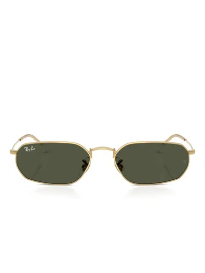 RAY BAN GEOMETRIC-FRAME SUNGLASSES
