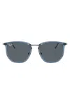 Ray Ban Geometric-frame Sunglasses In Blue
