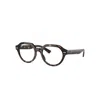 Ray Ban Gina Optics Eyeglasses Havana Frame Clear Lenses Polarized 51-20 In Havana