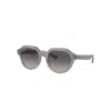 Ray Ban Sunglasses Unisex Gina - Opal Grey Frame Grey Lenses Polarized 51-21 In Opal Grey