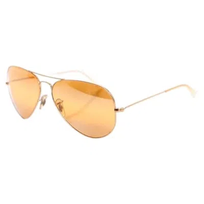 Pre-owned Ray Ban , Gold Coloured Aviator Glasses. (special Edition)