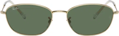 Ray Ban Gold Rb3749 Sunglasses In 001/31