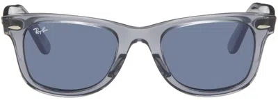 Ray Ban Gray New Wayfarer Classic Sunglasses