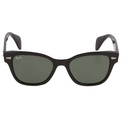 Ray Ban Green Rectangular Unisex Sunglasses Rb0880s 901/31 52 In Multi