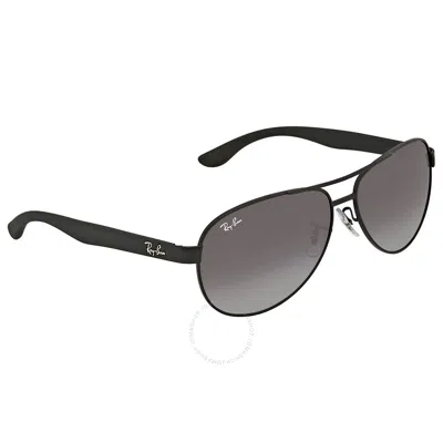 Ray Ban Grey Gradient Aviator Sunglasses Rb3457 006/8g 59