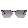 Ray Ban Grey Gradient Square Unisex Sunglasses Rb3569 90048g 59 In Black