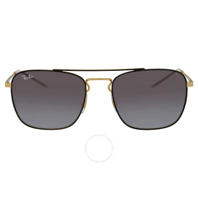 Ray Ban Grey Gradient Square Unisex Sunglasses Rb3588 90548g 55