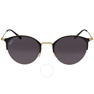 Ray Ban Grey Gradient Sunglasses Rb3578 187/11 50 In Black / Dark / Gold / Grey