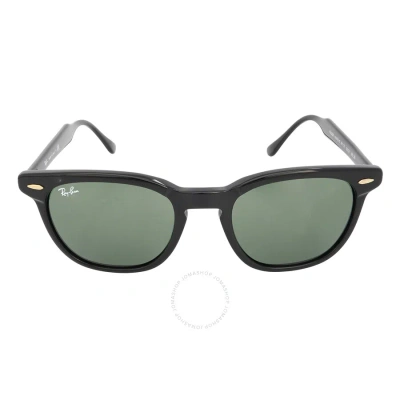 Ray Ban Hawkeye Green Square Unisex Sunglasses Rb2298 901/31 52 In Black / Green