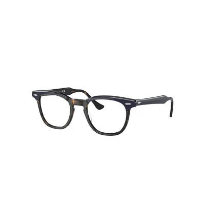Ray Ban Hawkeye Optics Eyeglasses Blue On Havana Frame Clear Lenses Polarized 50-21