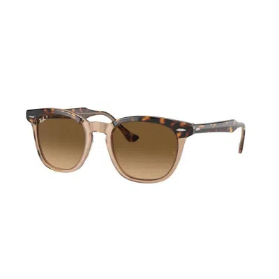 Ray Ban Rb2298 Hawkeye Square-frame Acetate Glasses In Gold