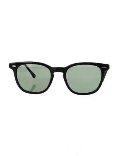 Pre-owned Ray Ban Hawkeye Wayfarer Sunglasses In Black