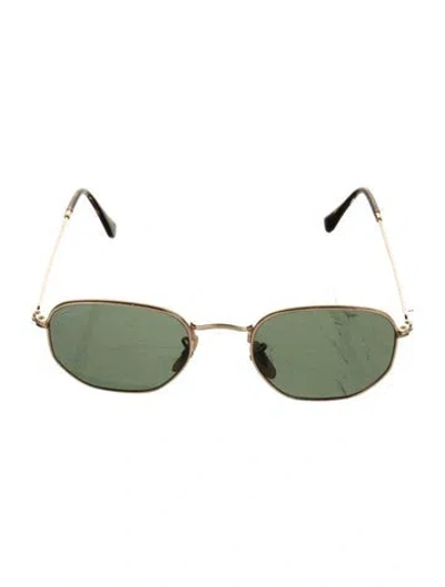 Pre-owned Ray Ban Hexagonal Flat Lenses Square Sunglasses In Multi