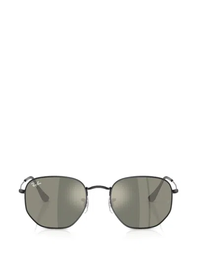 Ray Ban Hexagonal-frame Sunglasses In Neutral