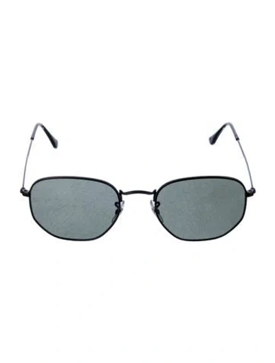 Pre-owned Ray Ban Hexagonal Legend Square Sunglasses In Black